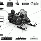 GRAND TOURING 900 ACE Turbo - North America 09- body - decals - ltd