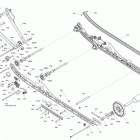 SUMMIT 850 E-TEC - EXPERT - Europe 08- suspension, rear - lower section - 154 - 165