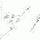 MXZ 600R E-TEC - XRS Iron Dog - North America 06- steering - system