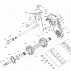 SKANDIC SWT 600HO E-TEC - North America 05- drive - system