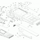 SKANDIC SWT 600HO E-TEC - North America 09- frame - system - rear section