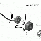 SKANDIC SWT 600HO E-TEC - North America 10- electric - magneto - 600ho e-tec