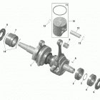 SUMMIT 850 E-TEC - EXPERT - North America 01- engine - crankshaft and pistons - 850 e-tec