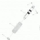 SUMMIT 850 E-TEC - EXPERT - North America 07- suspension, front - shocks