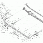 SUMMIT 850 E-TEC - EXPERT - North America 08- suspension, rear - lower section