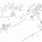 SUMMIT 850 E-TEC - EXPERT - North America 08- suspension, rear - upper section