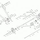 SUMMIT 850 E-TEC Turbo - Europe 08- suspension, rear - system - upper section
