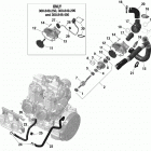 SUMMIT 850 E-TEC Turbo - North America 01- engine - cooling - 849