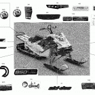 SUMMIT 850 E-TEC Turbo - North America 09- body - decals - x expert