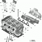 EXPEDITION SWT 900 ACE - North America 01- engine - cylinder head and exhaust manifold - 900 ac...