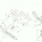 RENEGADE 850 E-TEC - X - North America 07- suspension, front - system - ski pilot ts - x