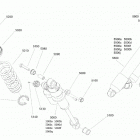 RENEGADE 850 E-TEC - XRS - North America 08- suspension, rear - shocks - xrs