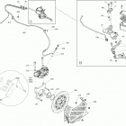 MXZ 600RS - North America 06- brakes - system