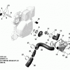 RENEGADE 900 ACE Turbo - X - North America 01- engine - cooling