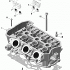 RENEGADE 900 ACE Turbo - X - North America 01- engine - cylinder head