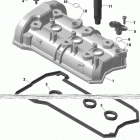 RENEGADE 900 ACE Turbo - X - North America 01- engine - valve cover