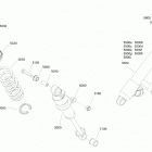 RENEGADE 900 ACE Turbo - X - North America 08- suspension, rear - shocks - x
