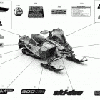 RENEGADE 900 ACE Turbo - X - North America 09- body - decals - x