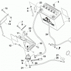 LYNX BLACK [S2020LXDFCUSB] Battery and tray assembly [102989]