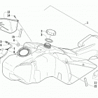 LYNX BLACK [S2020LXDFCUSB] Gas tank assembly [91339]