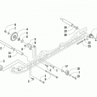 LYNX BLACK [S2020LXDFCUSB] Idler wheel assembly [105554]
