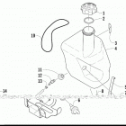 LYNX BLACK [S2020LXDFCUSB] Oil tank assembly [97047]