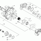 M 8000 MOUNTAIN CAT ALPHA ONE 165 SILVER [S2020M8HAAUSS] Drive train shafts and brake assemblies [108094]