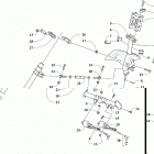M 8000 MOUNTAIN CAT ALPHA ONE ES 165 SILVER INTERNATIONAL NE [S2020M8HA1NES] Steering post assembly [108093]