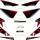 NORSEMAN 8000 X ES 153 RED INTERNATIONAL [S2020BCHLDOSR] Decals [108204]