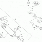 NORSEMAN 8000 X ES 153 RED INTERNATIONAL [S2020BCHLDOSR] Rear suspension rear arm shock absorber [108043]