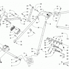 RIOT 8000 ES 146 (1.35) GREEN  [S2020RTHLPUSG] Steering support assembly [108087]