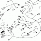 RIOT 8000 ES 146 (1.6) CHARCOAL [S2020RTHLEUSB] Headlight and wiring assemblies [107983]