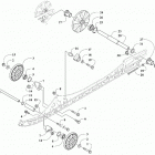 RIOT 8000 ES 146 (1.6) CHARCOAL [S2020RTHLEUSB] Idler wheel assembly [107670]