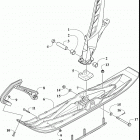 RIOT 8000 ES 146 (1.6) CHARCOAL [S2020RTHLEUSB] Ski and spindle assembly [107890]