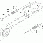 ZR 120 CHARCOAL [S2020ZRAAAUSX] Camshaft and valve assembly [105919]