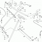 ZR 120 CHARCOAL [S2020ZRAAAUSX] Steering post and tie rod assembly [107923]