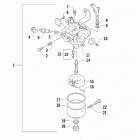 ZR 120 GREEN [S2020ZRAAAUSG] Carburetor assembly [105916]