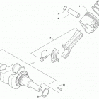 ZR 200 ES RED [S2020ZRAACUSR] Piston and crankshaft assembly [106088]