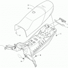 ZR 200 ES RED [S2020ZRAACUSR] Seat and taillight assembly [107440]