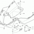 ZR 200 ES RED INTERNATIONAL [S2020ZRAABOSR] Belly pan assembly [107968]