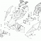 ZR 6000 LTD ES 137 GREEN [S2020ZXDLEUSG] Hood and air intake assembly [107897]