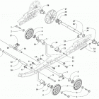 ZR 6000 LTD ES 137 GREEN [S2020ZXDLEUSG] Idler wheel assembly [106456]