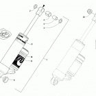 ZR 6000 LTD ES 137 GREEN [S2020ZXDLEUSG] Rear suspension rear arm shock absorber [105277]