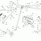 ZR 6000 R XC GREEN [S2020ACDCCUSG] Steering support assembly [108225]
