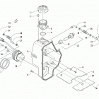 ZR 6000 SNO PRO ES 137 GREEN [S2020ZXDSPUSG] Oil tank assembly [107049]