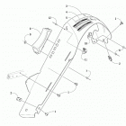 ZR 8000 ES 137 GREEN [S2020ZXHLEUSG] Belt guard assembly [105204]
