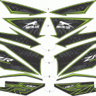 ZR 8000 ES 137 GREEN [S2020ZXHLEUSG] Decals [108080]
