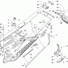 ZR 9000 THUNDERCAT 137 iACT GREEN INTERNATIONAL [S2020ZXXTQOSG] Tunnel and snowflap assembly [107782]