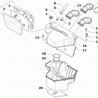 BEARCAT 7000 XT GRAY [S2019BCUWTUSU] Air intake assembly [106790]