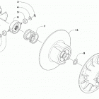 BEARCAT 7000 XT GRAY [S2019BCUWTUSU] Driven clutch [106172]